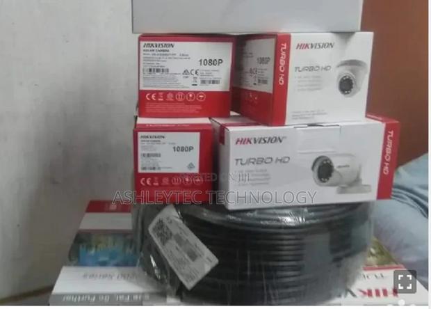 Two CCTV 1080p HD Hik Vision Complete Cameras Sale Only