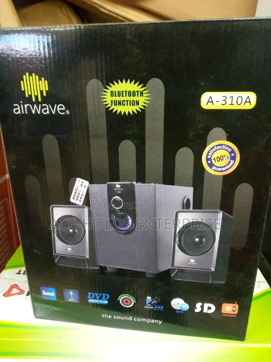 2.1 Airwave Multimedia Speaker System.