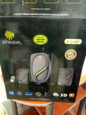 2.1 Airwave Multimedia Speaker System.