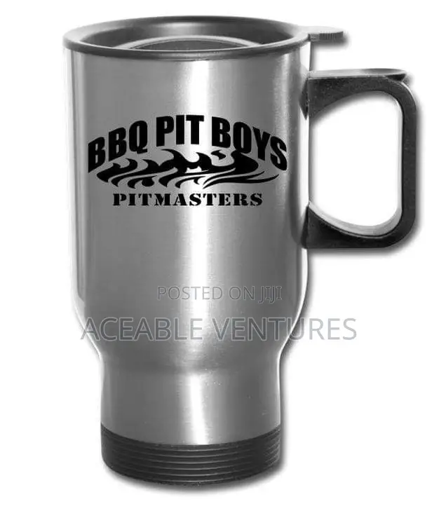 Silver Thermal Mug