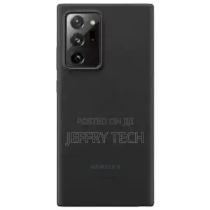 Silicone Back Case for Samsung Galaxy Note 20 Ultra -Black
