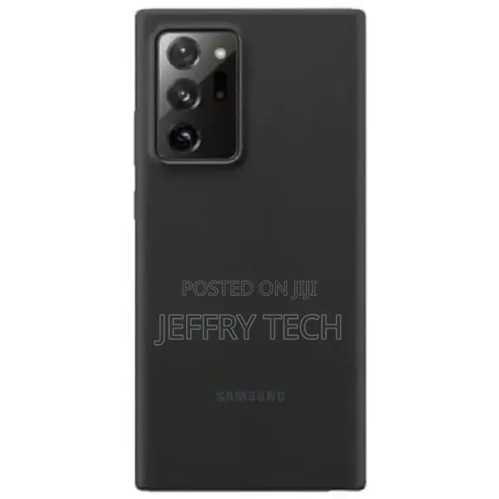 Silicone Back Case for Samsung Galaxy Note 20 Ultra -Black