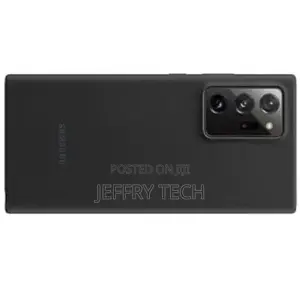 Silicone Back Case for Samsung Galaxy Note 20 Ultra -Black