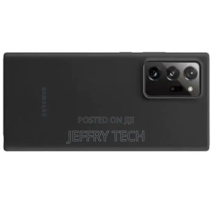 Silicone Back Case for Samsung Galaxy Note 20 Ultra -Black