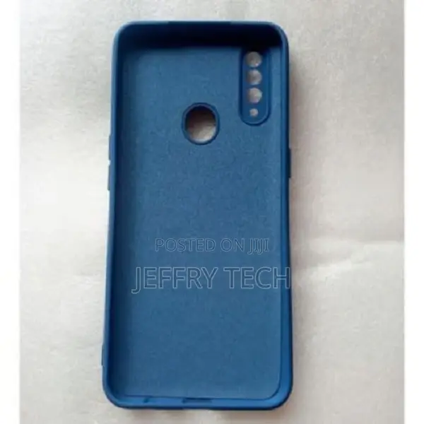 Silicone Back Case for Oppo A31 - Blue