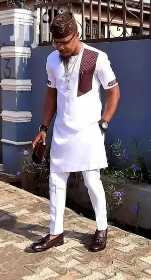 Men's Ankara Suit