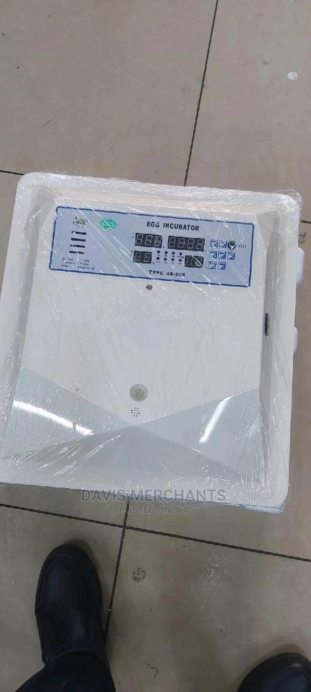 56 Eggs Automatic Incubator With AC and DC Power Functions - main view