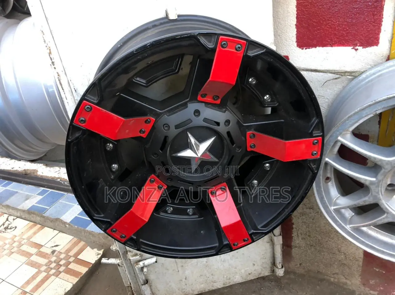 Sport Rims for Pickup Size 16 Six Hole