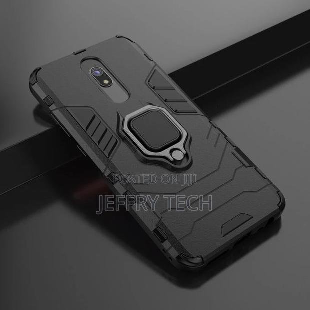 My Choice Samsung A21s Ring Armor Back Cover