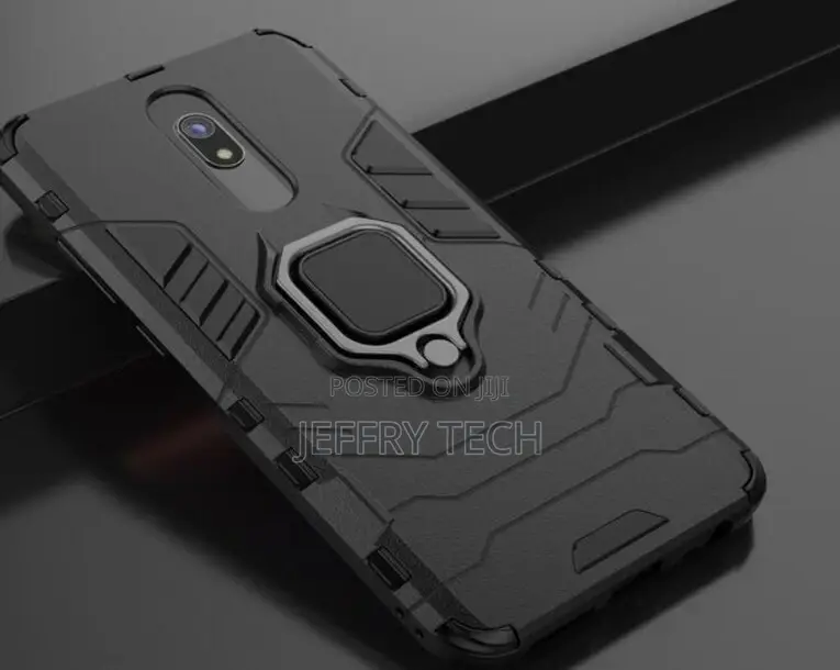 My Choice Samsung A21s Ring Armor Back Cover