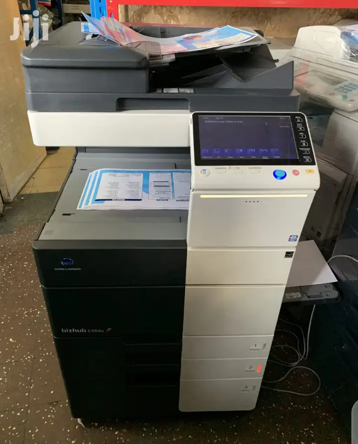 Coloured Konica Minolta Bizhub C554 Photocopier