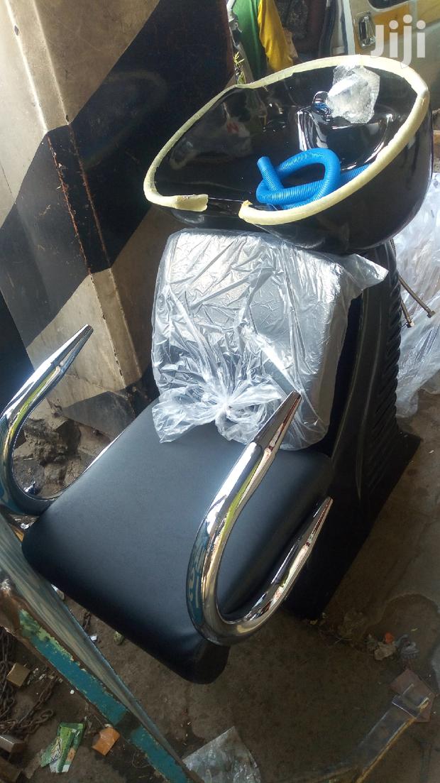 Black Salon/Barber Sink - thumbnail 2