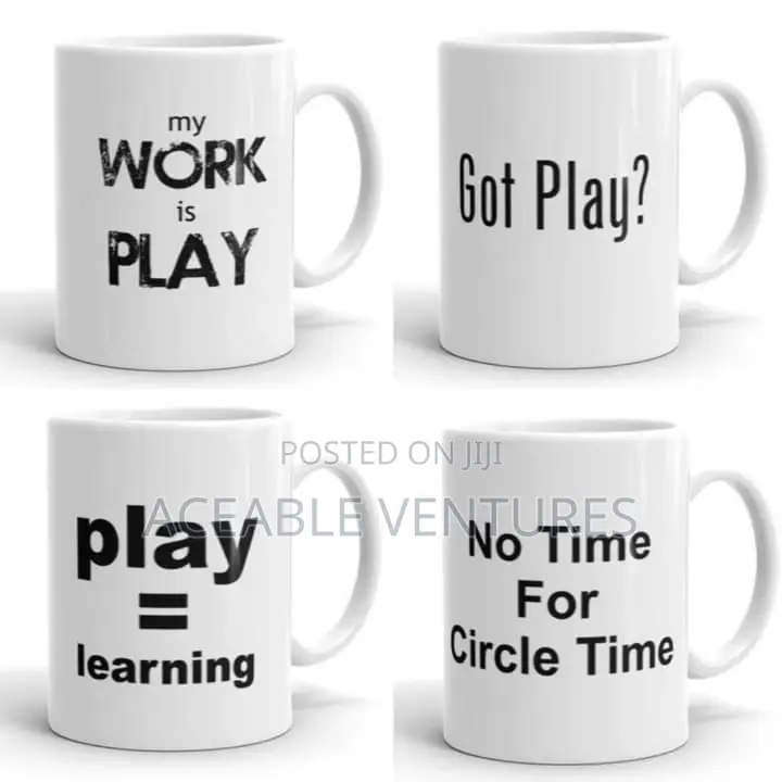 Printed Normal Mugs Available