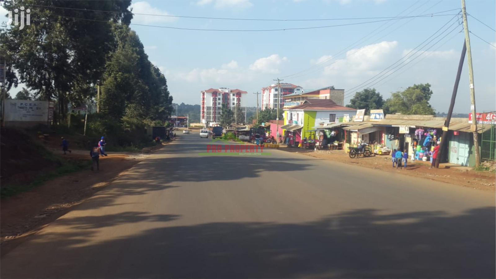 Commercial 50 by 100 Ft Plot for Sale in Kikuyu Thogoto.