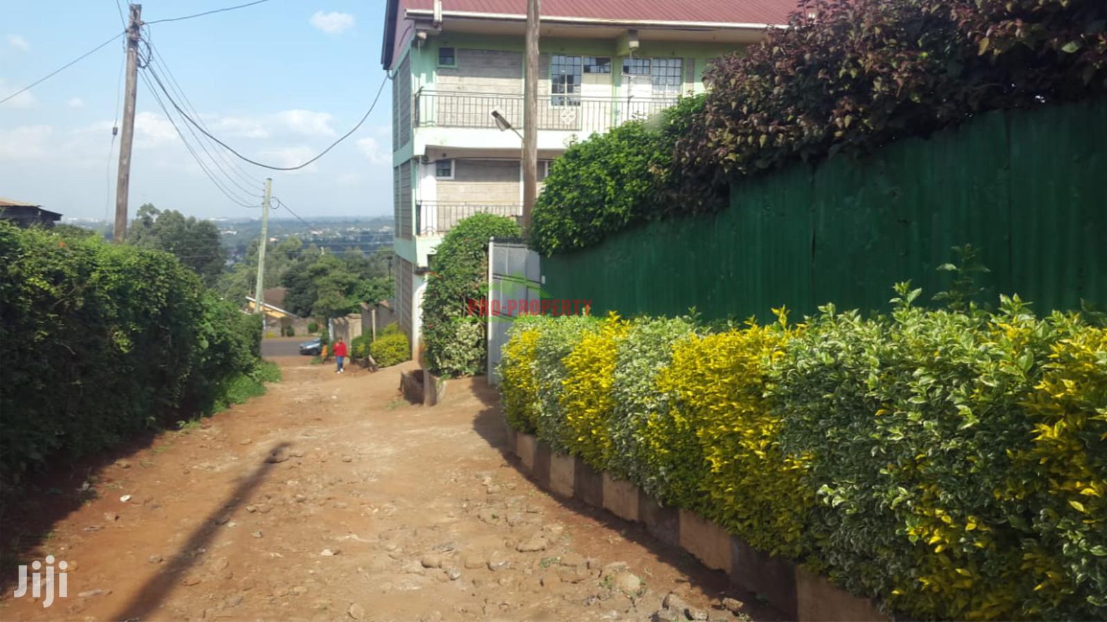 Commercial 50 by 100 Ft Plot for Sale in Kikuyu Thogoto.