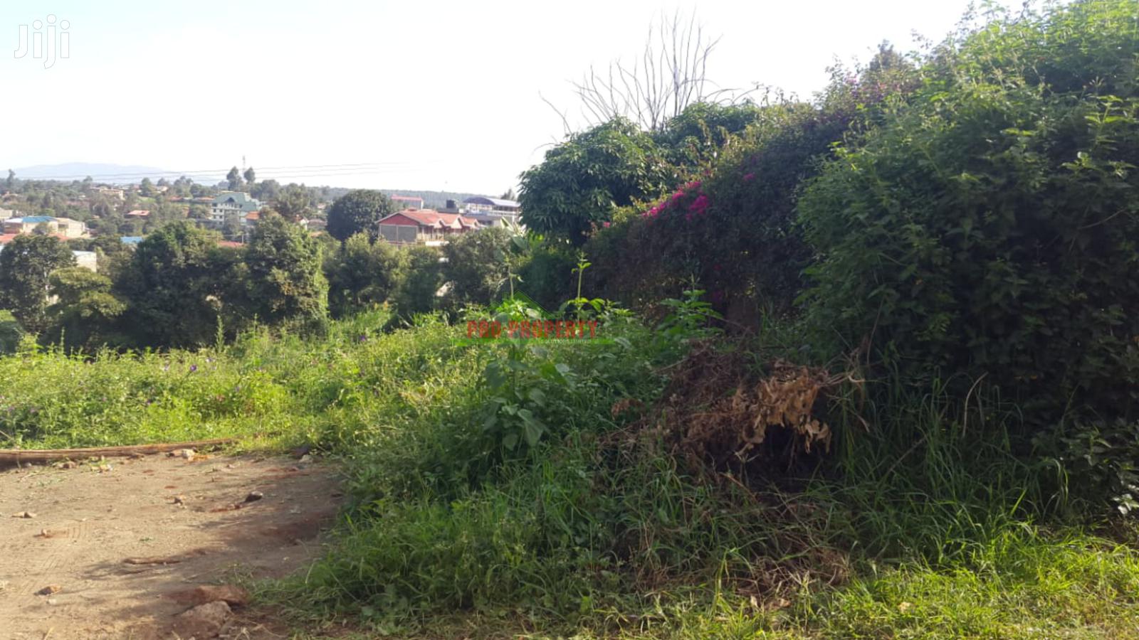 Commercial 50 by 100 Ft Plot for Sale in Kikuyu Thogoto.