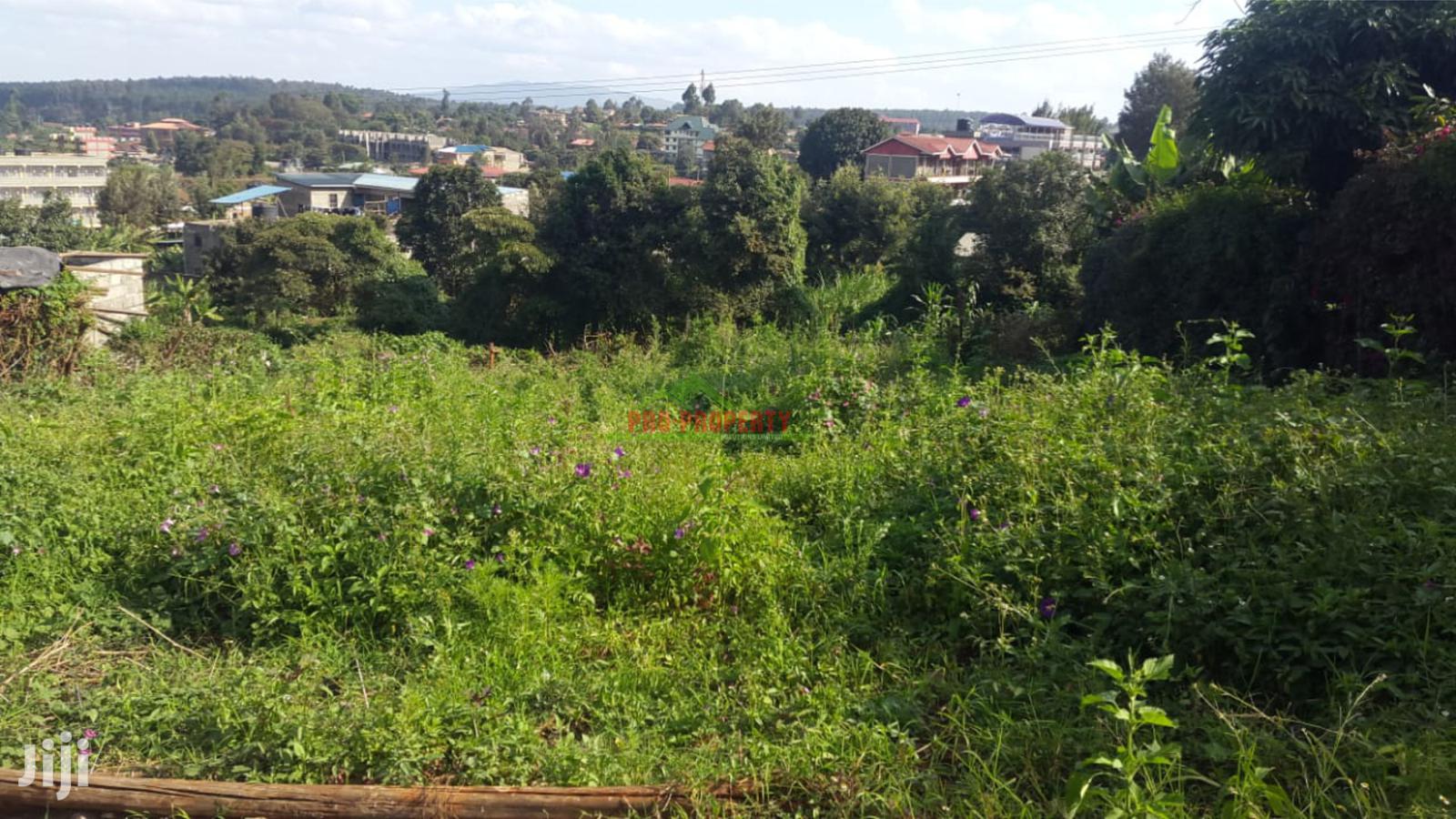 Commercial 50 by 100 Ft Plot for Sale in Kikuyu Thogoto.