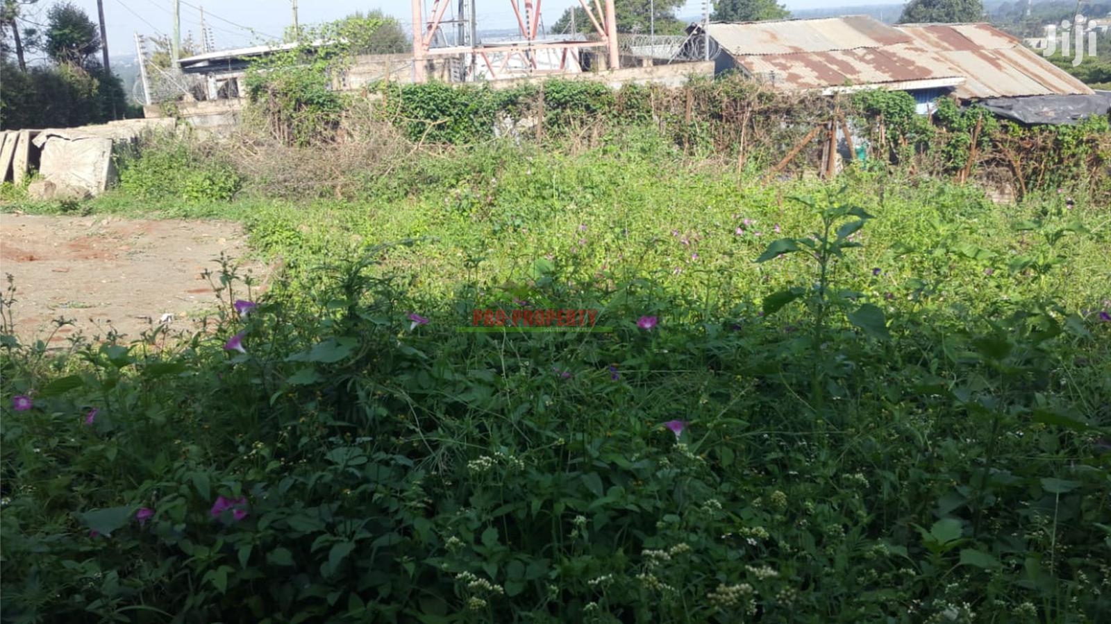 Commercial 50 by 100 Ft Plot for Sale in Kikuyu Thogoto.