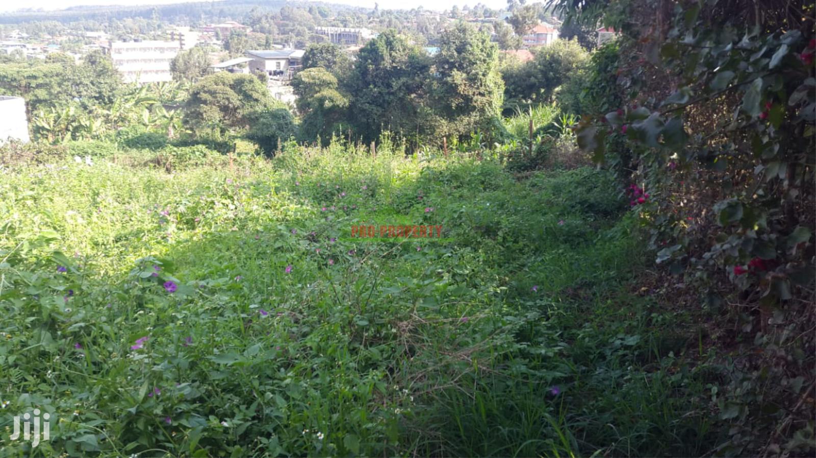 Commercial 50 by 100 Ft Plot for Sale in Kikuyu Thogoto.
