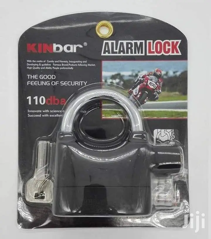High Secure Kinbar Alarm Paddlock,Free Delivery CBD