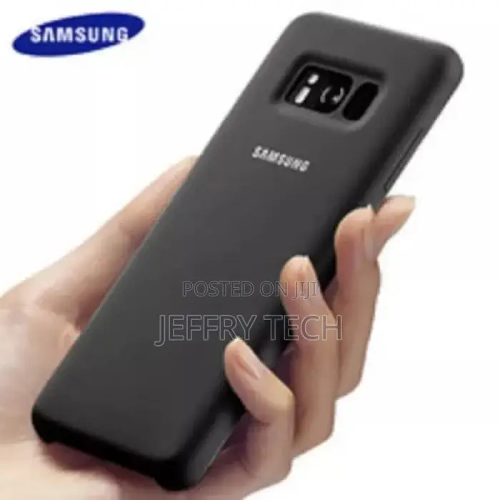 Samsung Silicone Back Case for Galaxy S7 Edge + 5d Tempered