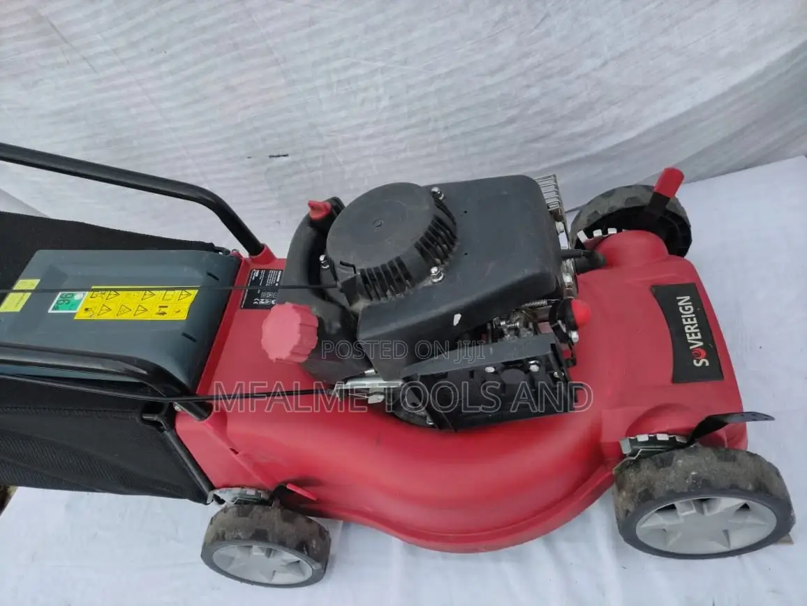 Lawn Mower – Sovereign Petrol 100cc Self Propelled – Ex-Uk