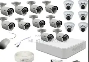 16 CCTV Camera Installation Package