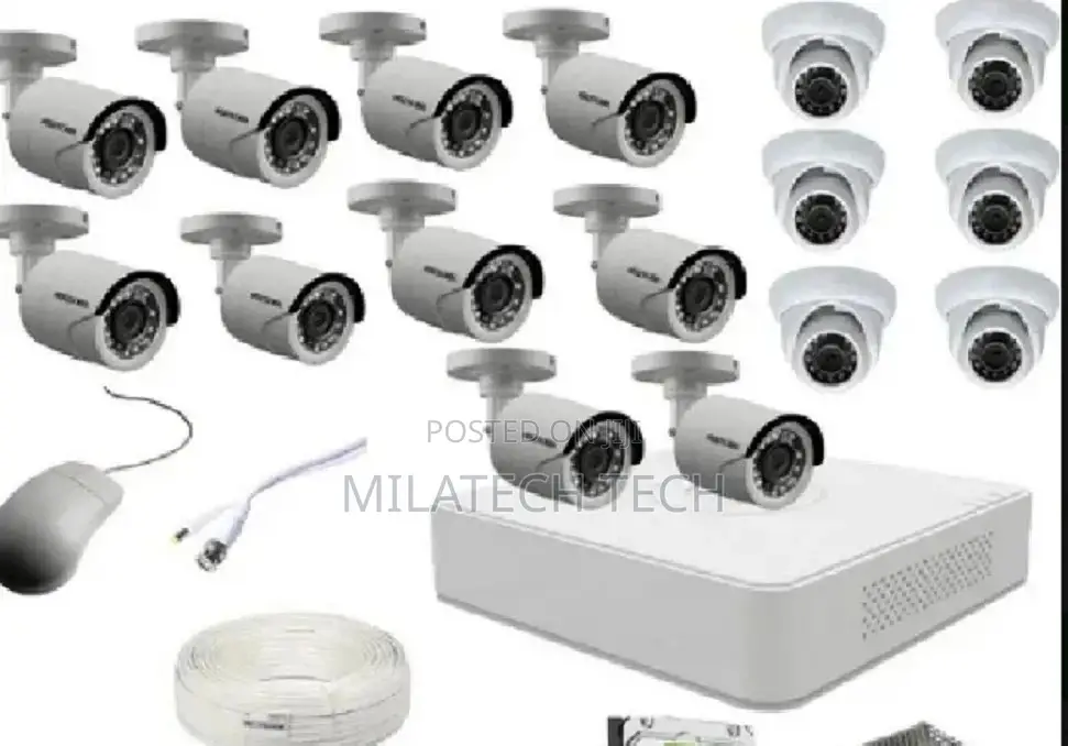 16 CCTV Camera Installation Package