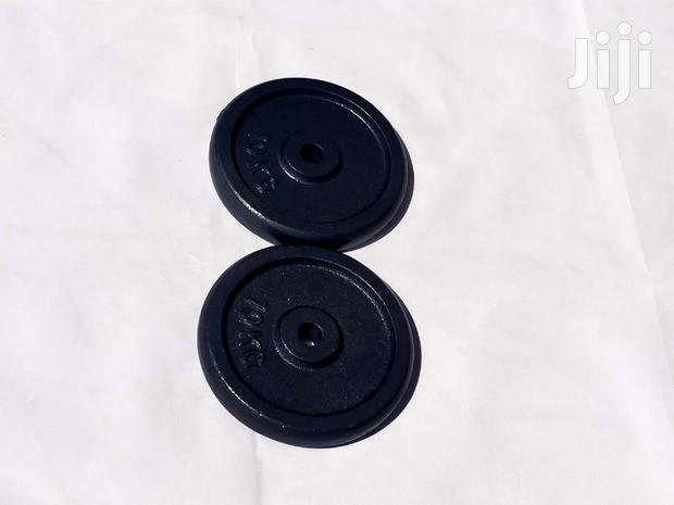 5KG Barbell Weights Iron Gym Plates