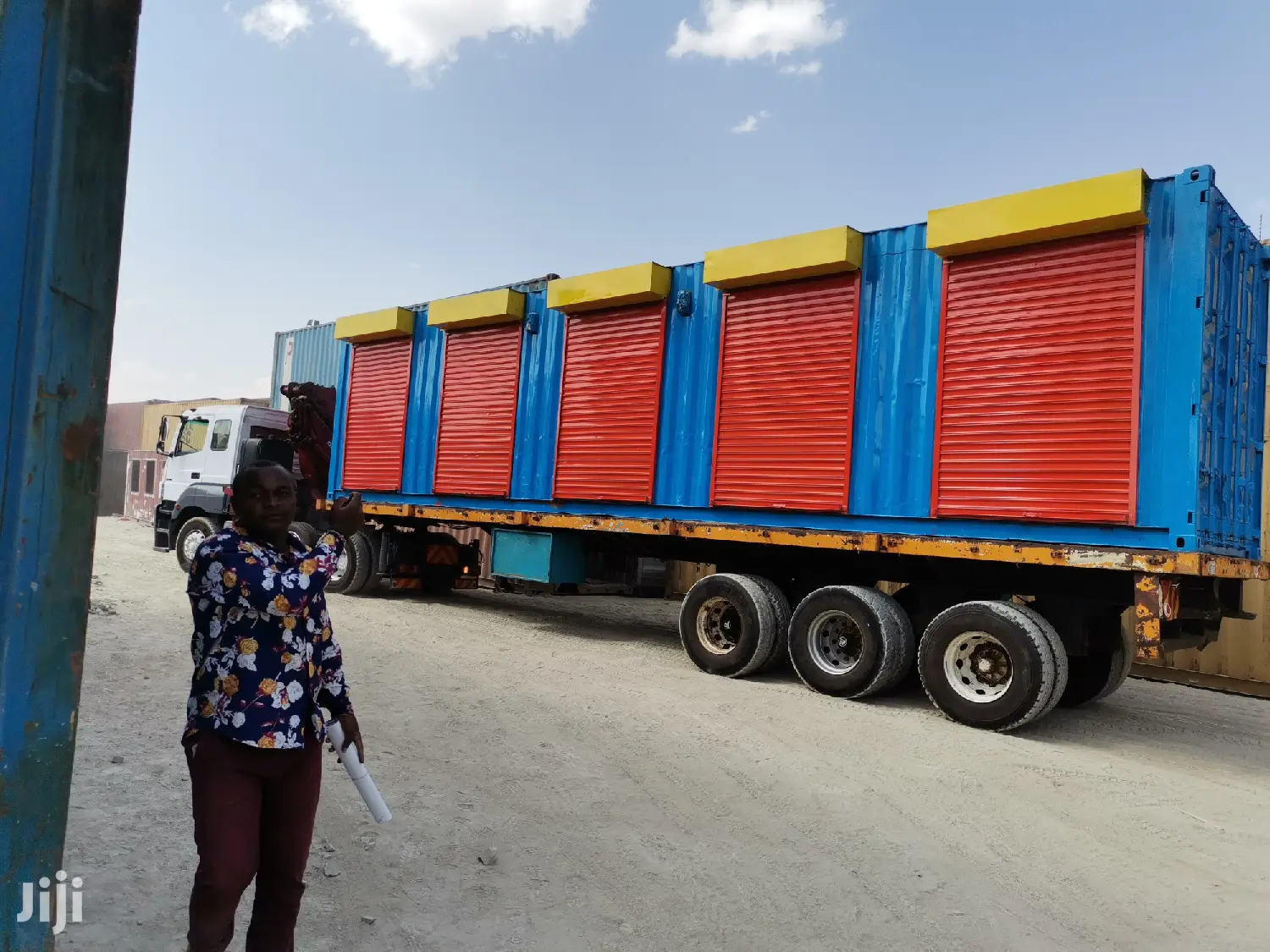 40ft High Cube Container(Fabricated Into Shops)