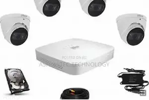 Four 4 Hikvision CCTV Cameras Complete System Kit Package