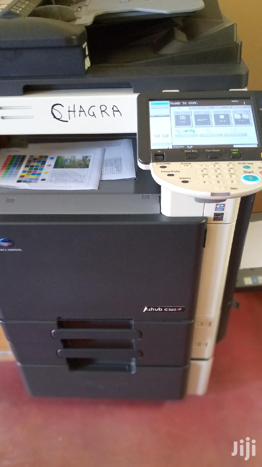 Colored Konica Minolta Bizhub C 360 Photocopier Machine