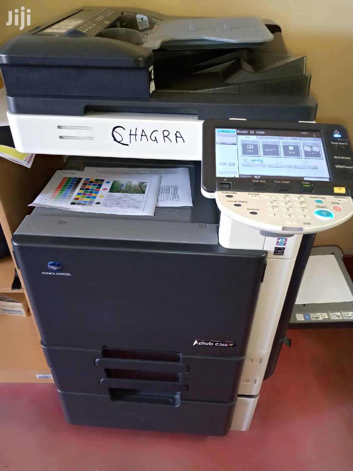 Colored Konica Minolta Bizhub C 360 Photocopier Machine