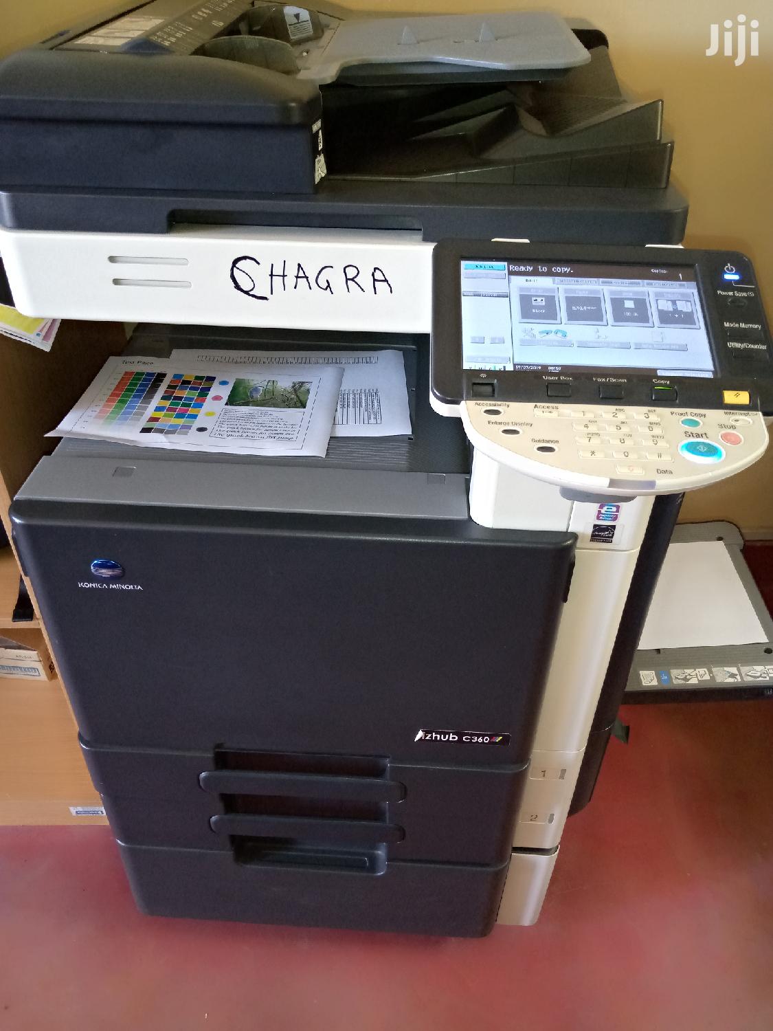 Colored Konica Minolta Bizhub C 360 Photocopier Machine