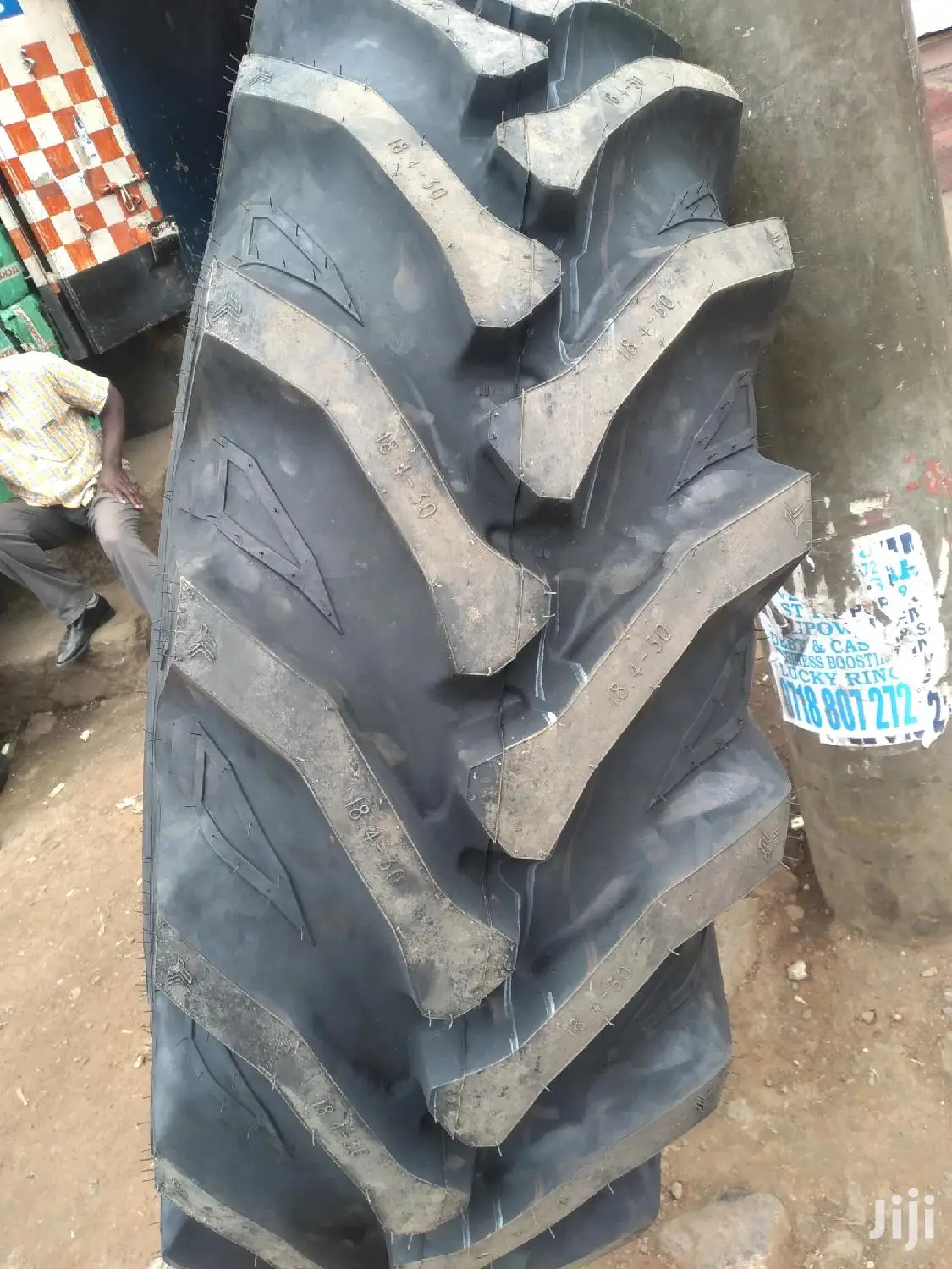 Tractor Tires Made in India Size 18.4-30 Jk Make 14ply.