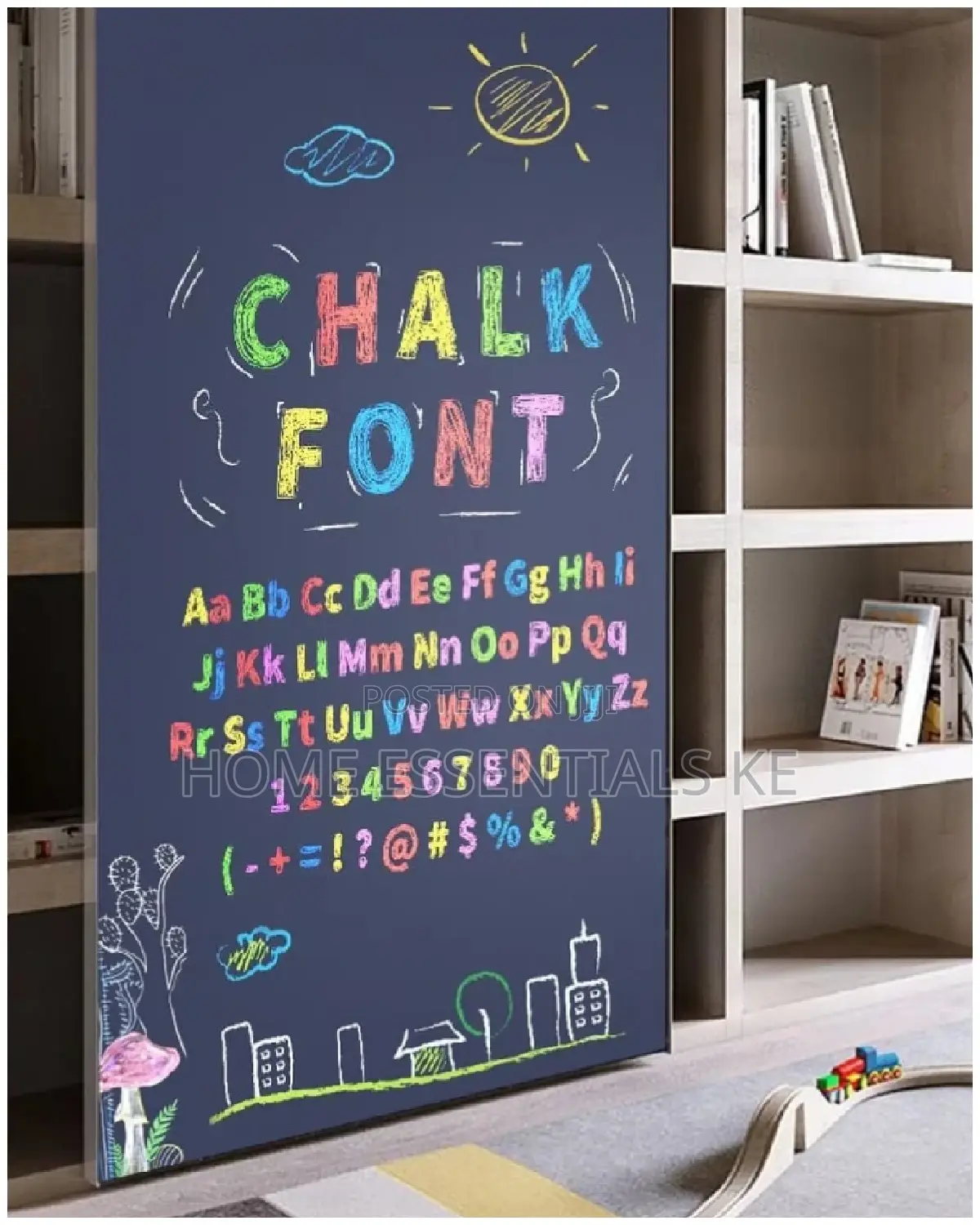 Wall Sticking Blackboard -45*100cm