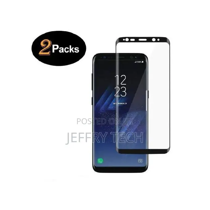 Galaxy S8 Tempered Glass and Free Android Phone Charger