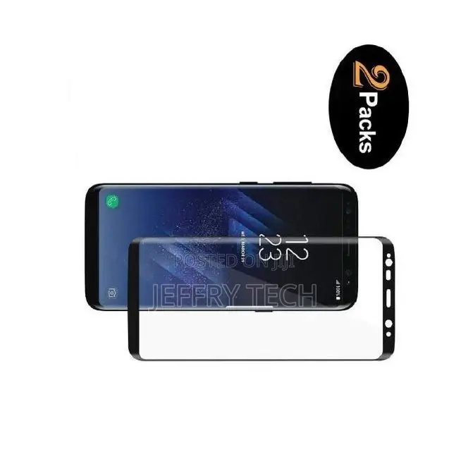Galaxy S8 Tempered Glass and Free Android Phone Charger