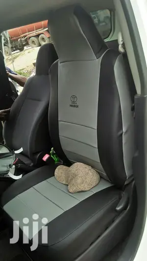 Brown and Beige Car Seat Covers