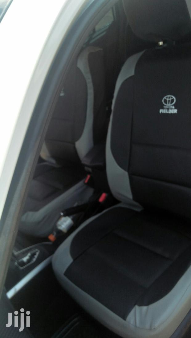 Grey and Black Car Seat Covers