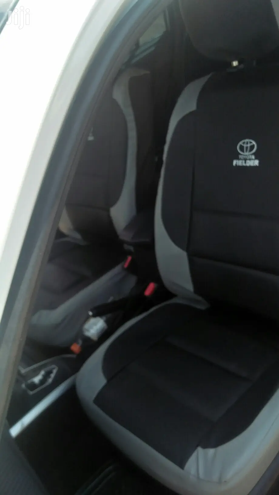 Grey and Black Car Seat Covers