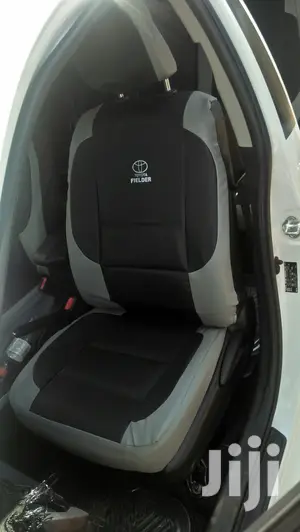 Grey and Black Car Seat Covers