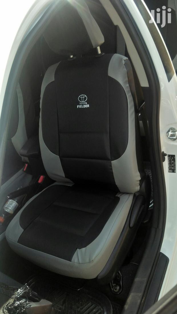 Grey and Black Car Seat Covers - thumbnail 2