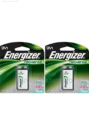 9V Energizer Rechargeable Battery
