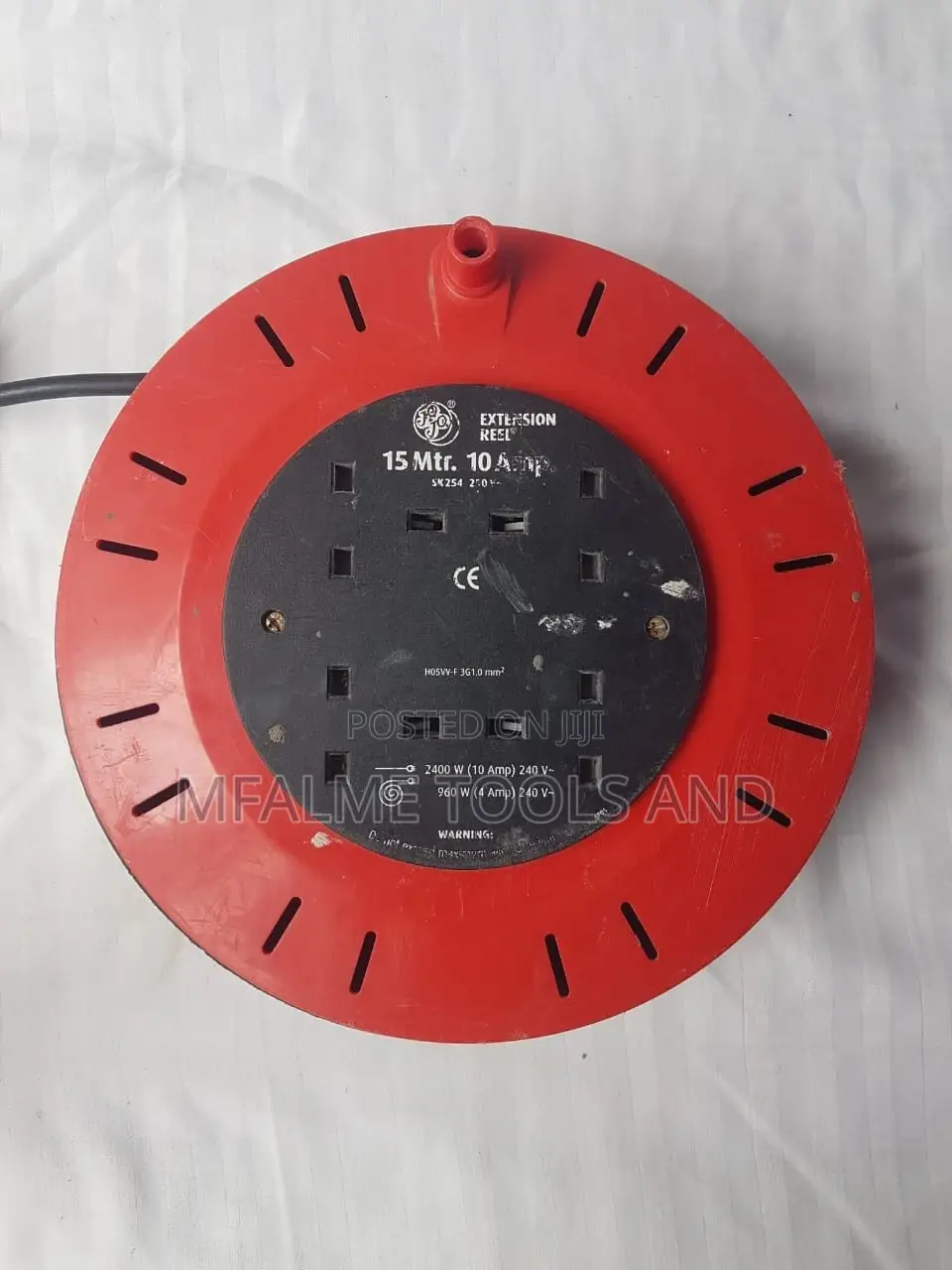Cable Reel - 15M Electric Exten Heavy Duty 240v - EX-UK