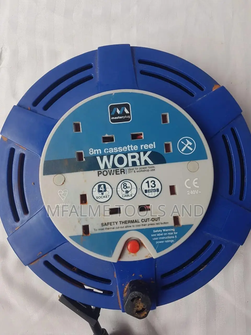Cable Reel - 15M Electric Exten Heavy Duty 240v - EX-UK