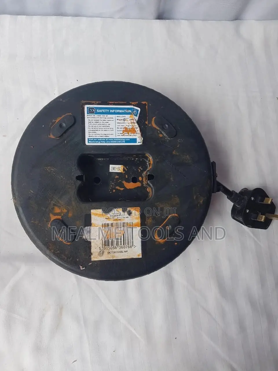 Cable Reel - 15M Electric Exten Heavy Duty 240v - EX-UK