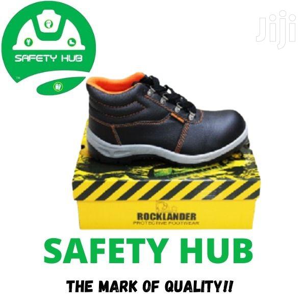 Rocklander Safety Work Boots - main view