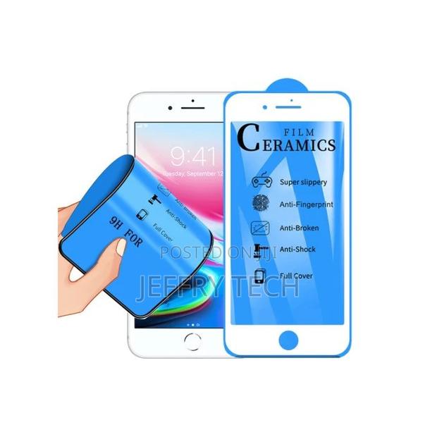 My Choice iPhone 8 Plus Ceramic White Full Screen Film - main view