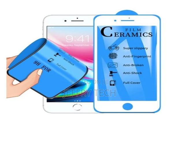 My Choice iPhone 8 Plus Ceramic White Full Screen Film - thumbnail 3